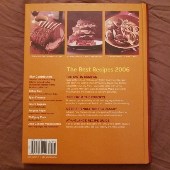 Food & Wine Book An Entire Year of Recipes 2006 - Picture 2 of 3
